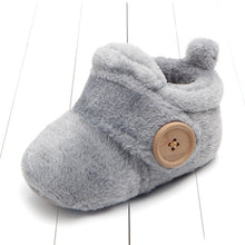 Load image into Gallery viewer, Lovely Warm Design Baby Girls Boys Toddler First Walkers Baby Shoes Soft Slippers Cute Shoes Winter Non-Slip Baby Warm Shoes
