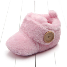 Load image into Gallery viewer, Lovely Warm Design Baby Girls Boys Toddler First Walkers Baby Shoes Soft Slippers Cute Shoes Winter Non-Slip Baby Warm Shoes
