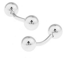 Load image into Gallery viewer, Free shipping Black Cufflinks for men fashion knot design top quality copper hotsale cufflinks whoelsale&amp;retail
