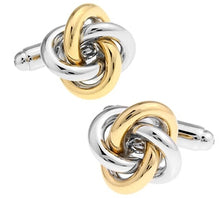 Load image into Gallery viewer, Free shipping Black Cufflinks for men fashion knot design top quality copper hotsale cufflinks whoelsale&amp;retail
