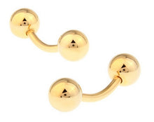 Load image into Gallery viewer, Free shipping Black Cufflinks for men fashion knot design top quality copper hotsale cufflinks whoelsale&amp;retail
