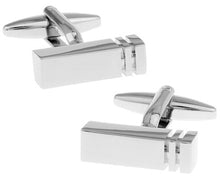 Load image into Gallery viewer, Free shipping Black Cufflinks for men fashion knot design top quality copper hotsale cufflinks whoelsale&amp;retail
