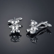 Load image into Gallery viewer, Fashion Men's Cufflinks Coppper Horse Business Cufflinks For Gentlemen steel Stamping Cuff Links Hand engraving Men Jewelry
