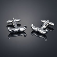 Load image into Gallery viewer, Fashion Men's Cufflinks Coppper Horse Business Cufflinks For Gentlemen steel Stamping Cuff Links Hand engraving Men Jewelry
