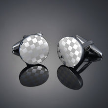 Load image into Gallery viewer, Fashion Men's Cufflinks Coppper Horse Business Cufflinks For Gentlemen steel Stamping Cuff Links Hand engraving Men Jewelry
