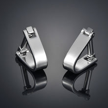 Load image into Gallery viewer, Fashion Men's Cufflinks Coppper Horse Business Cufflinks For Gentlemen steel Stamping Cuff Links Hand engraving Men Jewelry
