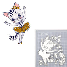 Load image into Gallery viewer, Animal Doll Dies Moon Star Rabbit Girl Metal Cutting Dies Scrapbooking For DIY Embossing Cuts Craft Die Baby Balloon Dies
