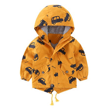 Load image into Gallery viewer, Children Winter Fleece Outdoor Jackets for Boys Hooded Warm Kids Boy Outerwear Windbreaker Autumn Casual Baby Boy Coats Clothing
