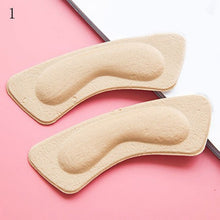 Load image into Gallery viewer, Fashion 2pcs Practical Sticky Fabric Shoes Back Heel Inserts Insoles Pads Cushion Liner Grips High Quality Braces &amp; Supports
