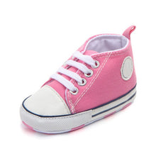 Load image into Gallery viewer, 2020 New Arrival Baby Boys Girls Shoes Canvas Print First Walker Infant Toddler Anti-Slip Prewalker Indoor Shoe For Dropshipping
