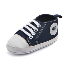 Load image into Gallery viewer, 2020 New Arrival Baby Boys Girls Shoes Canvas Print First Walker Infant Toddler Anti-Slip Prewalker Indoor Shoe For Dropshipping
