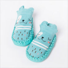 Load image into Gallery viewer, 2017 Fashion Baby Socks With Rubber Soles Infant Sock Newborn Autumn Winter Children Floor Socks Shoes Anti Slip Soft Sole Sock
