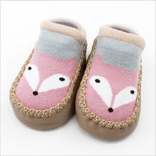 Load image into Gallery viewer, 2017 Fashion Baby Socks With Rubber Soles Infant Sock Newborn Autumn Winter Children Floor Socks Shoes Anti Slip Soft Sole Sock

