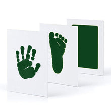 Load image into Gallery viewer, Environmental-friendly Baby Care Non-Toxic Baby Handprint Footprint Imprint Kit Baby Souvenirs Casting Newborn Footprint inkpad

