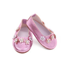 Load image into Gallery viewer, 15 Style 7.5cm Delicate Doll Shoes For 18 inch Girls Doll Mini Handmade Doll Shoes For 43 cm Baby New Born Dolls Toy Accessories
