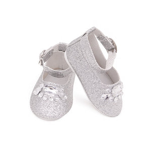 15 Style 7.5cm Delicate Doll Shoes For 18 inch Girls Doll Mini Handmade Doll Shoes For 43 cm Baby New Born Dolls Toy Accessories