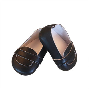15 Style 7.5cm Delicate Doll Shoes For 18 inch Girls Doll Mini Handmade Doll Shoes For 43 cm Baby New Born Dolls Toy Accessories