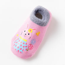 Load image into Gallery viewer, Cotton Baby Boys Girls Socks Rubber Slip-resistant Floor Socks Cartoon Infant Kids Animal Socks Winter Autumn Thicken Warm Shoes
