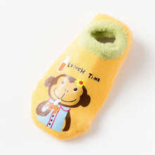 Load image into Gallery viewer, Cotton Baby Boys Girls Socks Rubber Slip-resistant Floor Socks Cartoon Infant Kids Animal Socks Winter Autumn Thicken Warm Shoes
