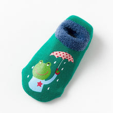 Load image into Gallery viewer, Cotton Baby Boys Girls Socks Rubber Slip-resistant Floor Socks Cartoon Infant Kids Animal Socks Winter Autumn Thicken Warm Shoes
