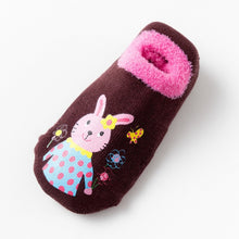 Load image into Gallery viewer, Cotton Baby Boys Girls Socks Rubber Slip-resistant Floor Socks Cartoon Infant Kids Animal Socks Winter Autumn Thicken Warm Shoes
