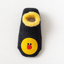 Load image into Gallery viewer, Cotton Baby Boys Girls Socks Rubber Slip-resistant Floor Socks Cartoon Infant Kids Animal Socks Winter Autumn Thicken Warm Shoes
