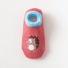 Load image into Gallery viewer, Cotton Baby Boys Girls Socks Rubber Slip-resistant Floor Socks Cartoon Infant Kids Animal Socks Winter Autumn Thicken Warm Shoes

