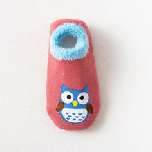 Load image into Gallery viewer, Cotton Baby Boys Girls Socks Rubber Slip-resistant Floor Socks Cartoon Infant Kids Animal Socks Winter Autumn Thicken Warm Shoes
