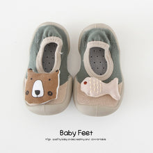 Load image into Gallery viewer, Baby Socks Shoes cute animal Summer Rubber Sole Anti-slip Toddler Shoes
