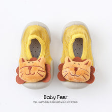 Load image into Gallery viewer, Baby Socks Shoes cute animal Summer Rubber Sole Anti-slip Toddler Shoes
