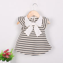 Load image into Gallery viewer, 2018 New Summer Dress Children&#39;s Clothing Girls Denim Stitching Baby Girl Dresses Party Wedding Children&#39;s Mesh Princess Dress
