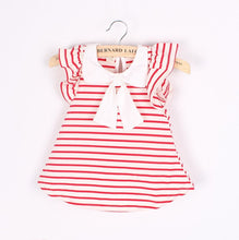 Load image into Gallery viewer, 2018 New Summer Dress Children&#39;s Clothing Girls Denim Stitching Baby Girl Dresses Party Wedding Children&#39;s Mesh Princess Dress
