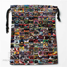 Load image into Gallery viewer, Custom Marvel Cartoon Drawstring Bags Printing Fashion Travel Storage Mini Pouch Swim Hiking Toy Bag Size 18x22cm #171208-15
