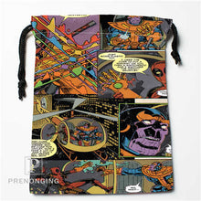 Load image into Gallery viewer, Custom Marvel Cartoon Drawstring Bags Printing Fashion Travel Storage Mini Pouch Swim Hiking Toy Bag Size 18x22cm #171208-15
