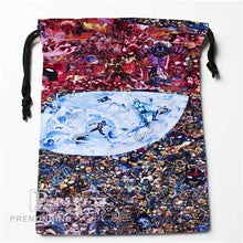 Load image into Gallery viewer, Custom Marvel Cartoon Drawstring Bags Printing Fashion Travel Storage Mini Pouch Swim Hiking Toy Bag Size 18x22cm #171208-15
