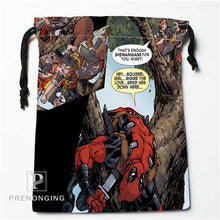 Load image into Gallery viewer, Custom Marvel Cartoon Drawstring Bags Printing Fashion Travel Storage Mini Pouch Swim Hiking Toy Bag Size 18x22cm #171208-15
