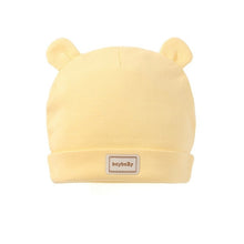 Load image into Gallery viewer, Cute Kids Hat Cap with Bibs Candy Solid Colors Boys Girls Baby Beanies Hats Cotton Born Baby Hat Bibs Toddler Infant Caps
