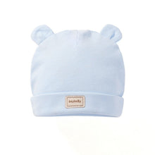 Load image into Gallery viewer, Cute Kids Hat Cap with Bibs Candy Solid Colors Boys Girls Baby Beanies Hats Cotton Born Baby Hat Bibs Toddler Infant Caps
