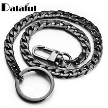 Load image into Gallery viewer, 40cm Key Chains Metal Wallet Belt Chain Trousers Hipster Pants Hip Hop Rock Punk Street Keyring Anti-lost Keychain Men K404
