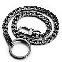 Load image into Gallery viewer, 40cm Key Chains Metal Wallet Belt Chain Trousers Hipster Pants Hip Hop Rock Punk Street Keyring Anti-lost Keychain Men K404
