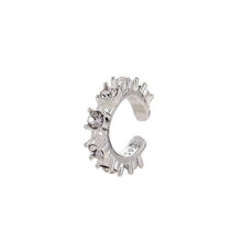 Load image into Gallery viewer, Korean Crystal Clip Earrings For Women Zircon Earing Without Hole Jewelry Fake Earrings Single Ear Bone Clip Earings Kolczyki
