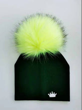 Load image into Gallery viewer, baby boy hat newborn cotton hats baby pom pom crown photo props children's kids hat  boy accessories toddler cap bonnet
