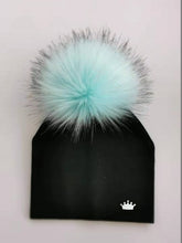 Load image into Gallery viewer, baby boy hat newborn cotton hats baby pom pom crown photo props children's kids hat  boy accessories toddler cap bonnet
