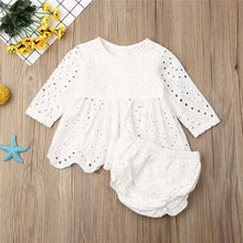 Load image into Gallery viewer, Newborn Baby Girl Kid Long Sleeve Top Skirt Dress Shorts Outfit my first christmas girl Clothes 0-24M
