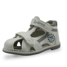 Load image into Gallery viewer, Apakowa 2019 summer kids shoes brand closed toe toddler boys sandals orthopedic sport pu leather baby boys sandals shoes
