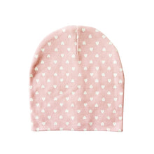 Load image into Gallery viewer, Baby Hat Cotton Printing Caps For Baby Boy Girl Infant Beanie Hat Spring Autumn Winter Children's Hats Caps Star Heart Dot
