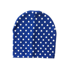 Load image into Gallery viewer, Baby Hat Cotton Printing Caps For Baby Boy Girl Infant Beanie Hat Spring Autumn Winter Children's Hats Caps Star Heart Dot
