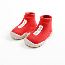 Load image into Gallery viewer, Kids Soft Rubber Sole Unisex Baby Shoes First Shoes Baby Shoe Knit Booties Anti-slip Baby Walkers Toddler First Walker Baby Girl
