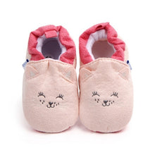 Load image into Gallery viewer, Baby Shoes Girls Boy First Walkers Newborn Slippers Baby Girl Crib Shoes Footwear Prewalker 0-18M
