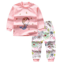 Load image into Gallery viewer, Baby Boys Clothes 2pcs Newborn Baby Girls Cartoon Clothing Autumn Winter Cartoon Cotton Shirt Baby Boy Clothes Set Long-Sleeved
